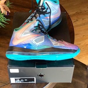 Lebron X Pure Platinum